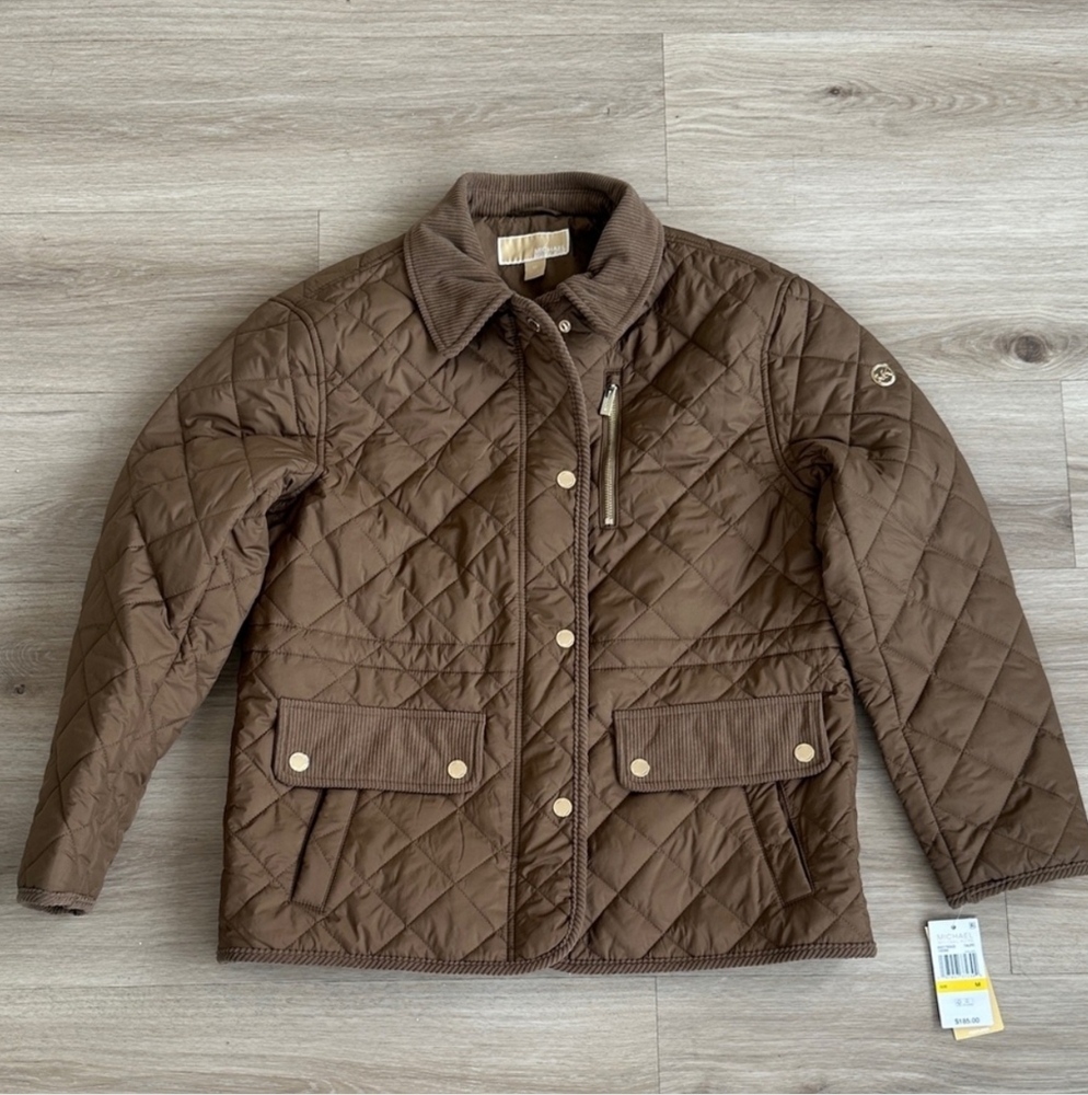 Michael Kors Taupe Outerwear